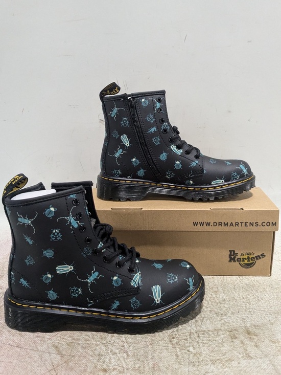 Dr. Martens Other - Dr. Martens Junior 1460 Woodland Bugs Glow in the Dark Boots Black    UK 1/US 2